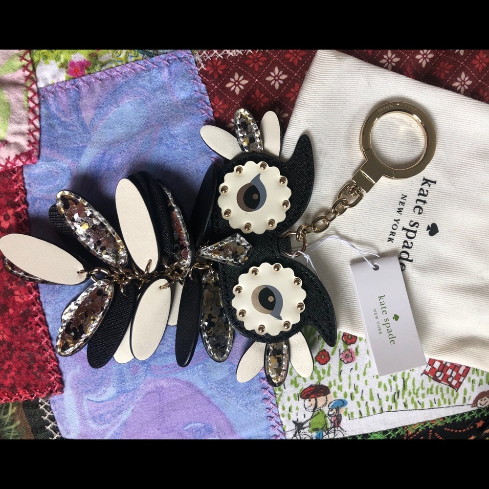 Owl Kate Spade keychain 🦉